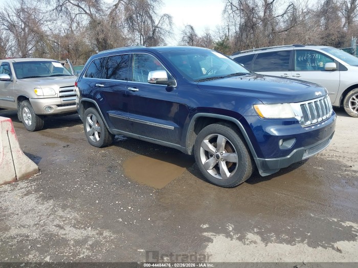 Jeep Grand cherokee 2013 VIN 1C4RJFBG3DC629970