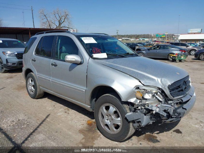 Mercedes-benz M-klasse 2002 VIN 4JGAB54E82A347151