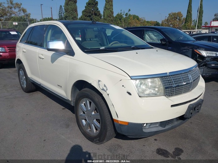 Lincoln Mkx 2007 VIN 2LMDU88C47BJ14692