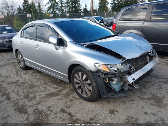 Honda Civic 2010 VIN 2HGFA1F99AH519078