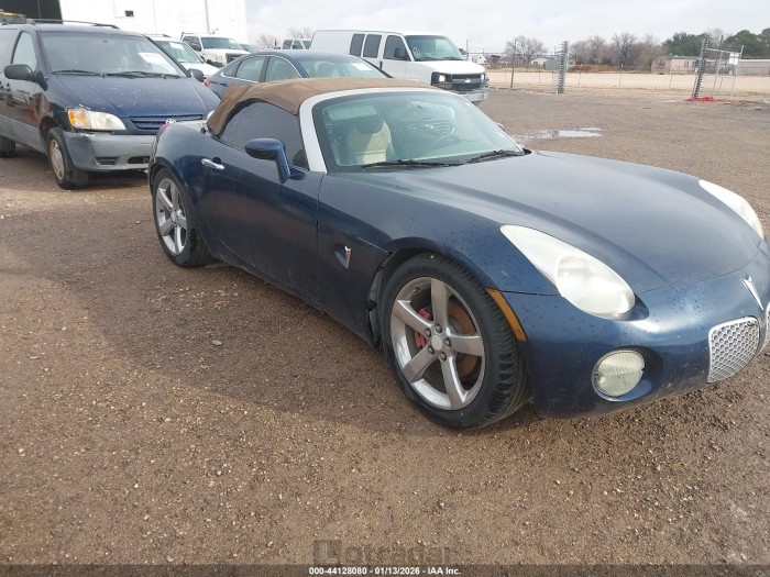 Pontiac Solstice 2007 VIN 1G2MB35B07Y110263
