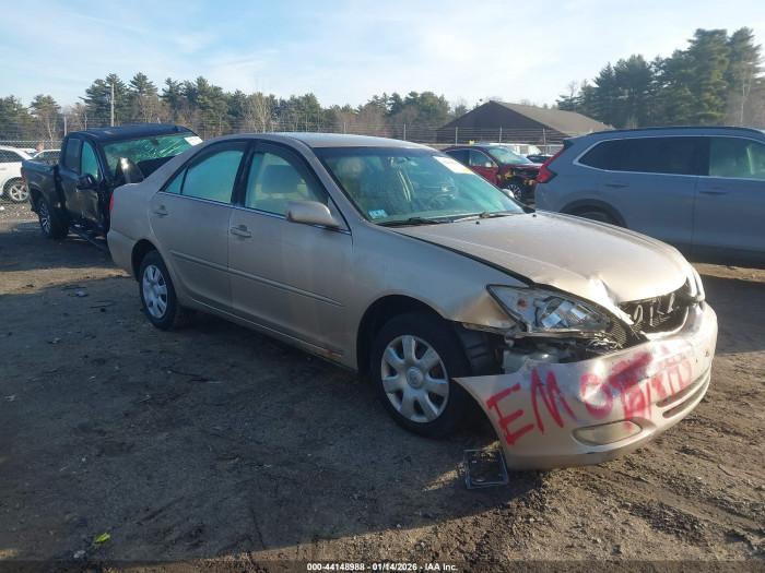Toyota Camry 2002 VIN 4T1BE32K02U088307