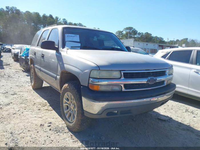 Chevrolet Tahoe 2004 VIN 1GNEC13V14J141905