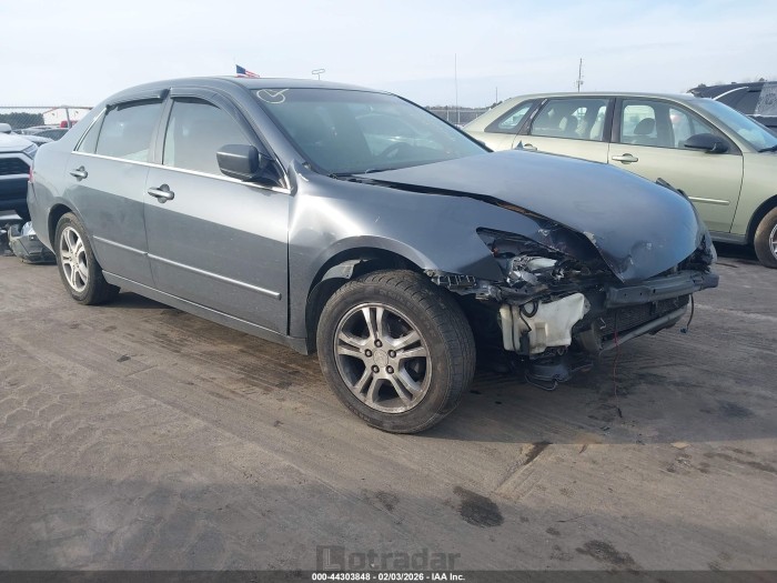 Honda Accord 2007 VIN 1HGCM56897A075992