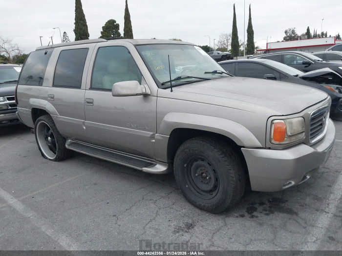 Cadillac Escalade 2000 VIN 1GYEK13R6YR116921