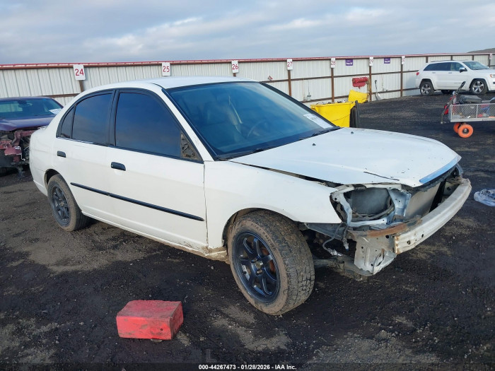 Honda Civic 2001 VIN 1HGES15221L026598