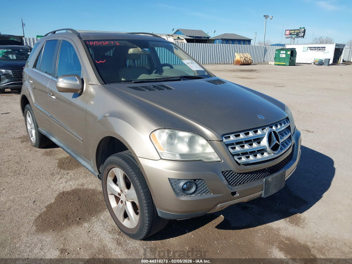 Mercedes-benz M-klasse 2010 VIN 4JGBB8GBXAA572466