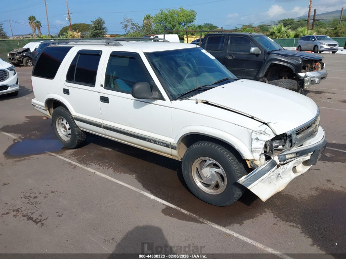Chevrolet Blazer 1996 VIN 1GNDT13W5T2163712