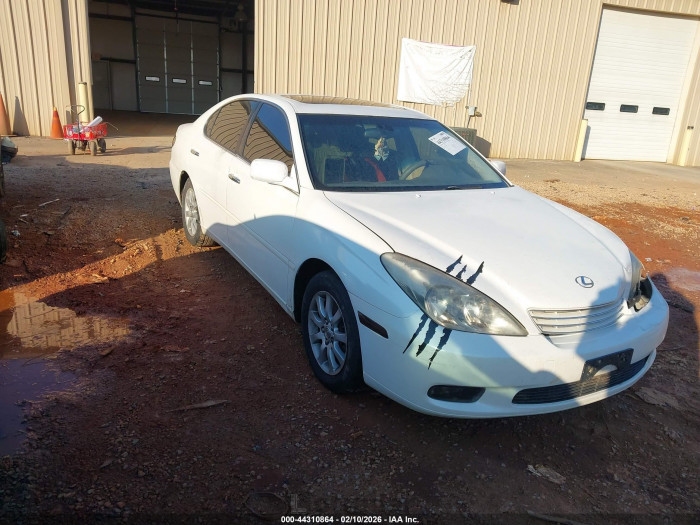 Lexus ES 2002 VIN JTHBF30G825034407