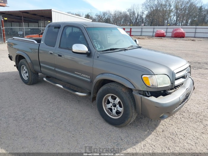 Toyota Tundra 2004 VIN 5TBRT34144S441869