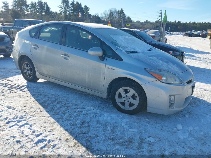 Toyota Prius 2010 VIN JTDKN3DU8A0015243