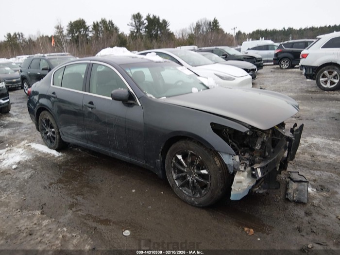 Infiniti G 2008 VIN JNKBV61F58M251941