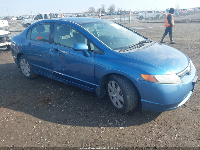 Honda Civic 2006 VIN JHMFA16586S012134