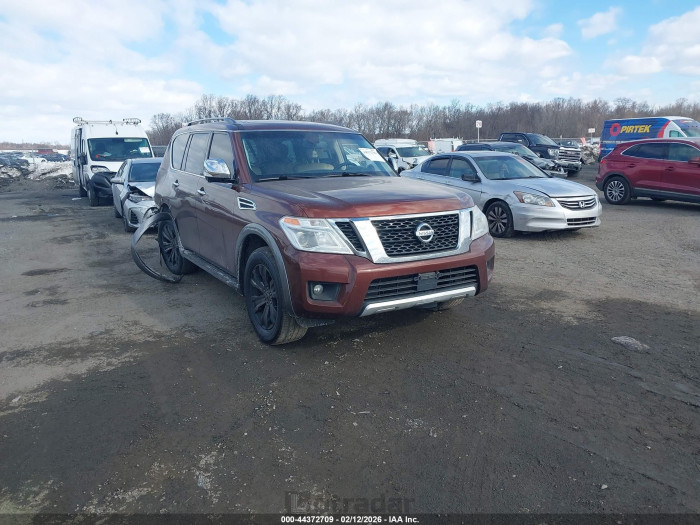 Nissan Armada 2017 VIN JN8AY2NF6H9301552