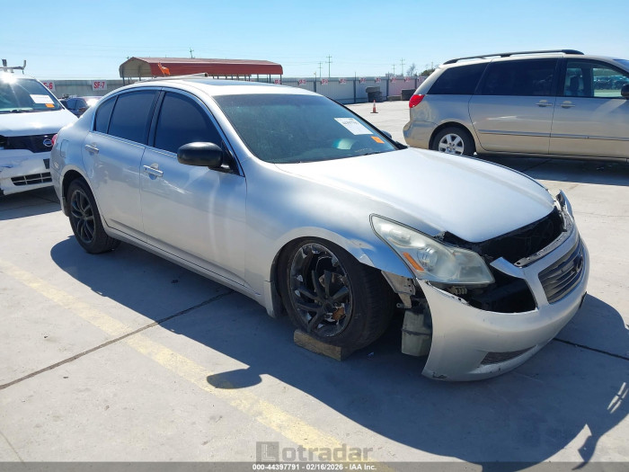 Infiniti G 2008 VIN JNKBV61E28M207032