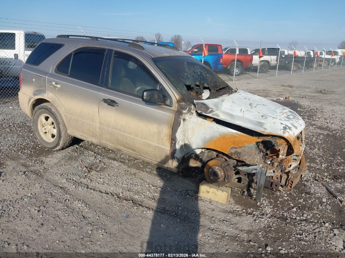 Kia Sorento 2008 VIN KNDJD735085799933