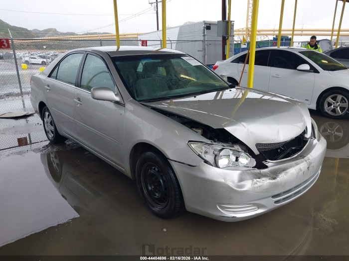 Toyota Camry 2004 VIN 4T1BE30K84U371222