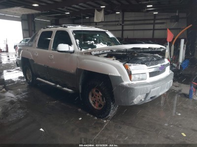 Chevrolet Avalanche 2002 VIN 3GNEK13T32G130209