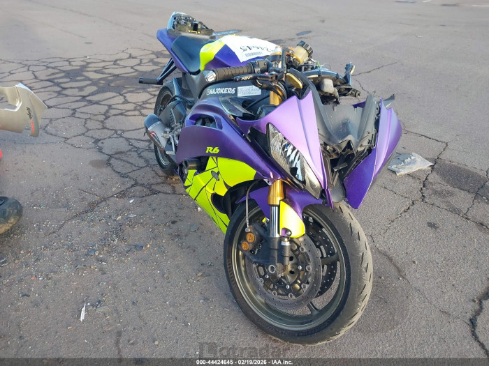 Yamaha Yzf 2008 VIN JYARJ16E88A007048