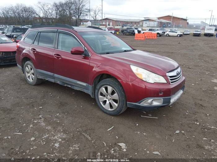 Subaru Outback 2011 VIN 4S4BRDLC0B2408397