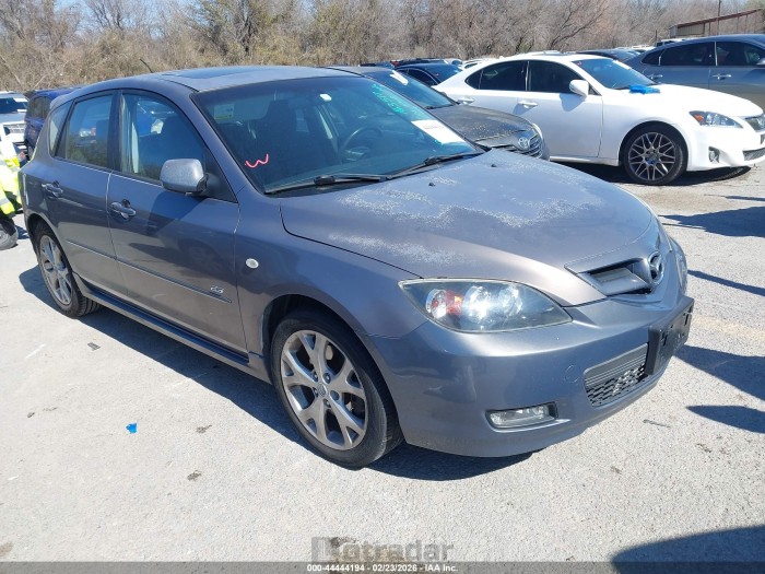Mazda 3 2008 VIN JM1BK343781163517