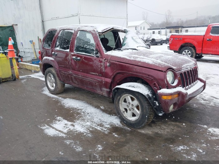 Jeep Liberty (north america) 2003 VIN 1J4GL58K43W624985