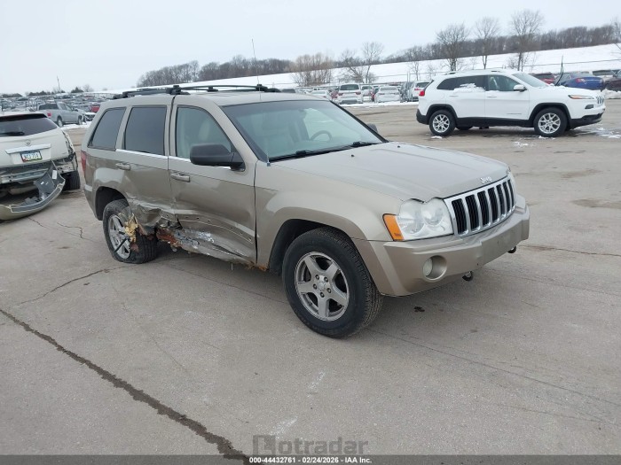 Jeep Grand cherokee 2005 VIN 1J8HR58235C660494
