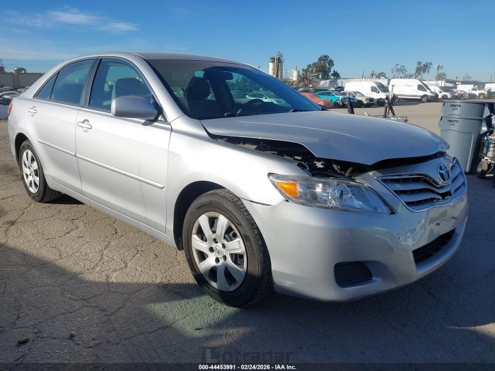 Toyota Camry 2011 VIN 4T4BF3EK9BR128236