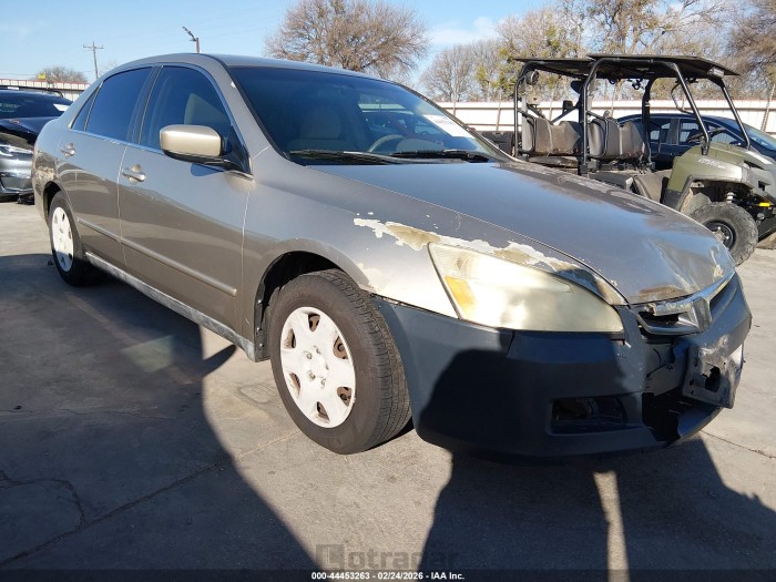 Honda Accord 2006 VIN 3HGCM56446G702711