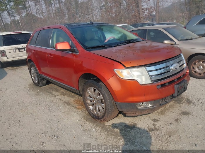 Ford Edge 2008 VIN 2FMDK39C08BB12233