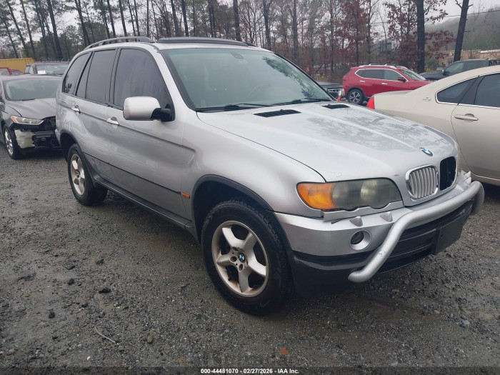 BMW X5 2002 VIN 5UXFA53582LP35269