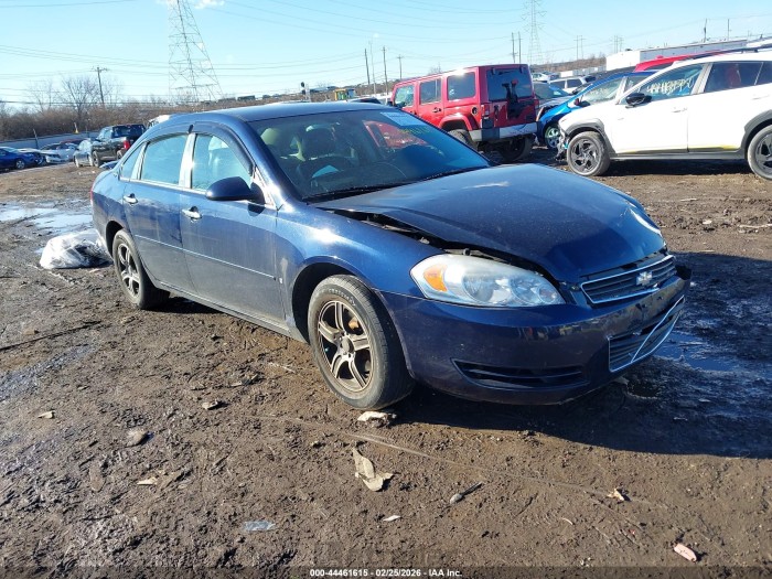 Chevrolet Impala 2008 VIN 2G1WT58K781345572