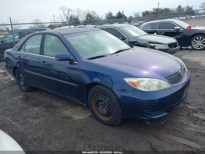 Toyota Camry 2002 VIN 4T1BE30K22U540485