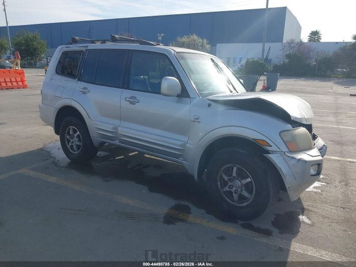Mitsubishi Montero 2002 VIN JA4MW51R32J071615
