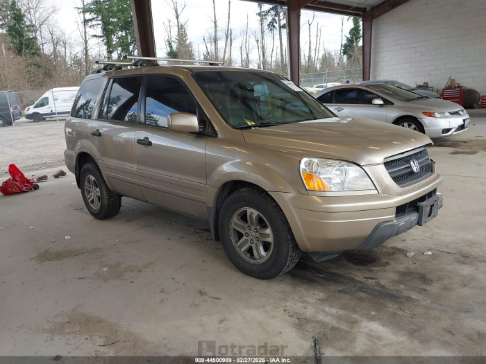Honda Pilot 2005 VIN 2HKYF18715H549533