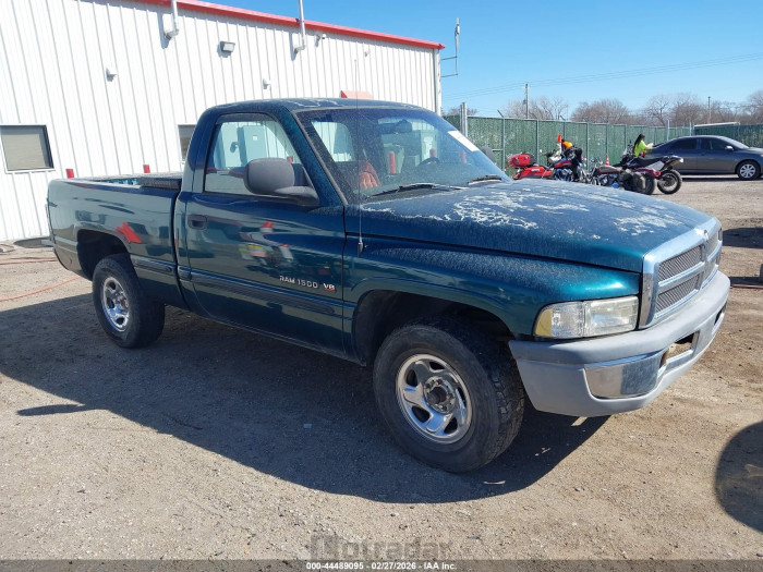 Dodge Ram 1999 VIN 1B7HC16Y3XS218753