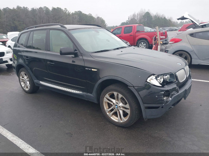 BMW X3 2008 VIN WBXPC93418WJ17364