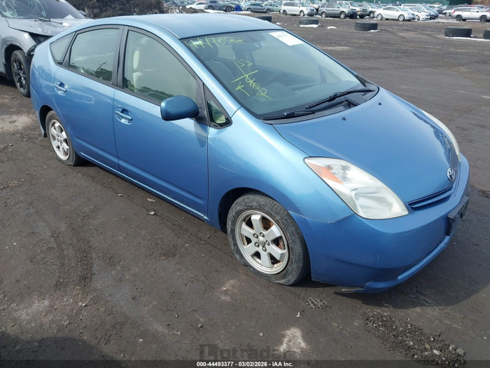 Toyota Prius 2004 VIN JTDKB22U940112865