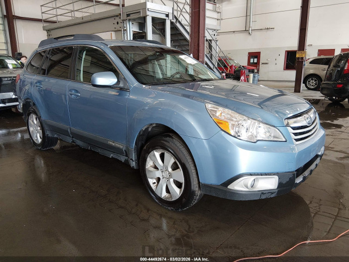 Subaru Outback 2011 VIN 4S4BRBBC8B3370482
