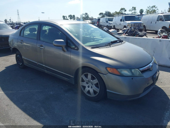 Honda Civic 2007 VIN 1HGFA16597L056478