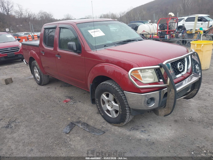 Nissan Navara (frontier) 2007 VIN 1N6AD07W37C445471
