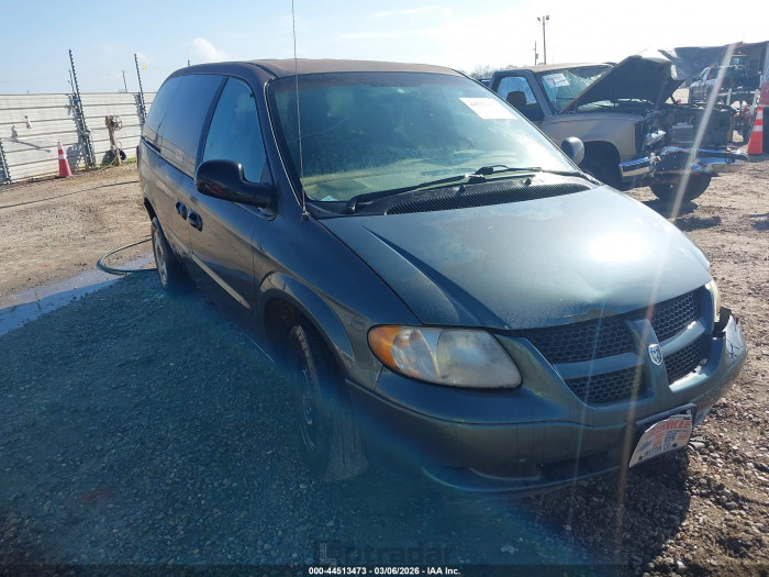 Dodge Caravan 2003 VIN 1D4GP243X3B173689