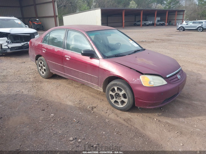 Honda Civic 2002 VIN 1HGES15592L077334