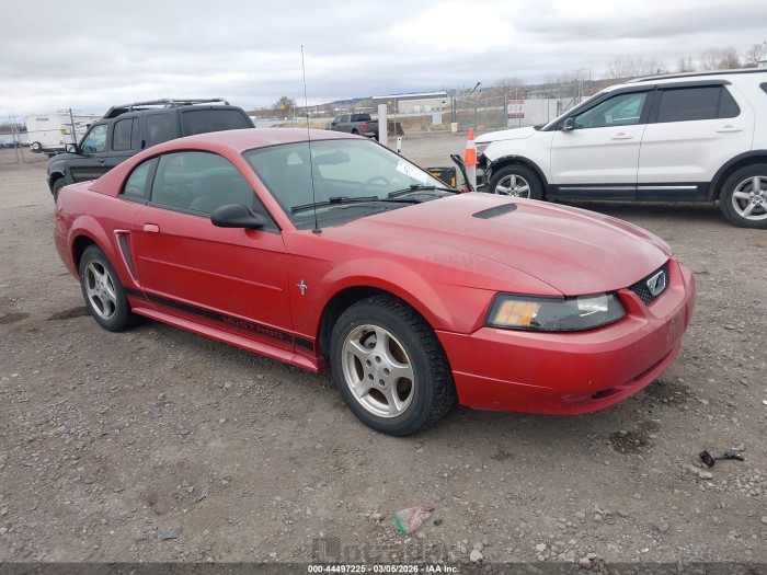 Ford Mustang 2002 VIN 1FAFP40482F140092