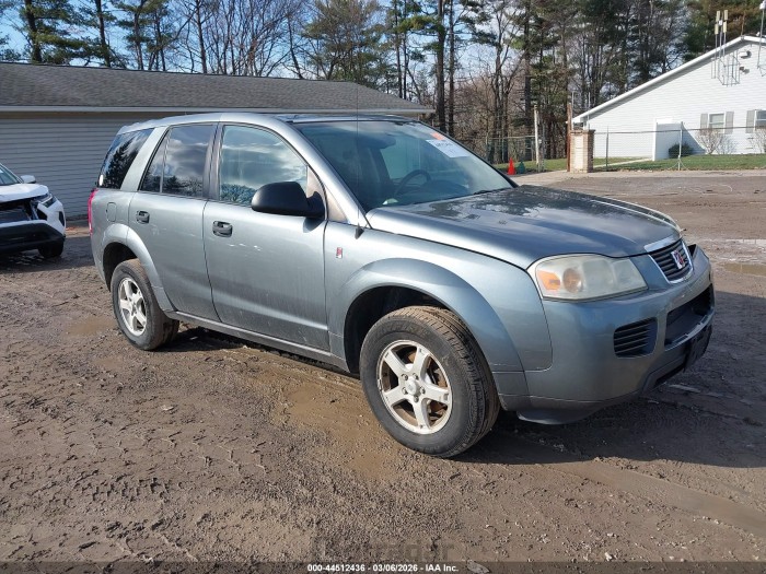Saturn Vue 2007 VIN 5GZCZ33D27S817048
