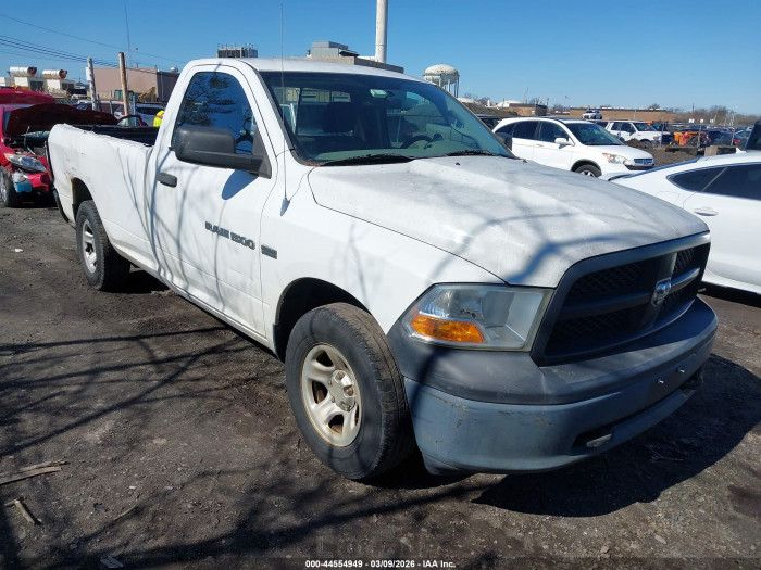 Ram 1500 2012 VIN 3C6JD7DTXCG245109