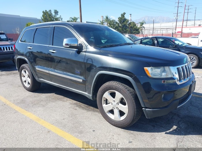 Jeep Grand cherokee 2013 VIN 1C4RJEBT3DC508573