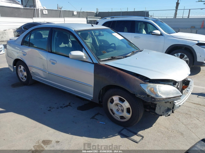 Honda Civic 2004 VIN JHMES96654S002769