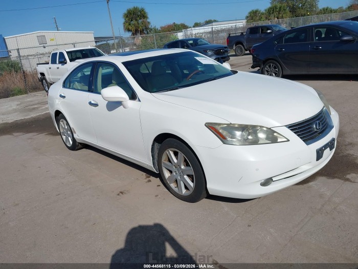 Lexus ES 2007 VIN JTHBJ46G072001311