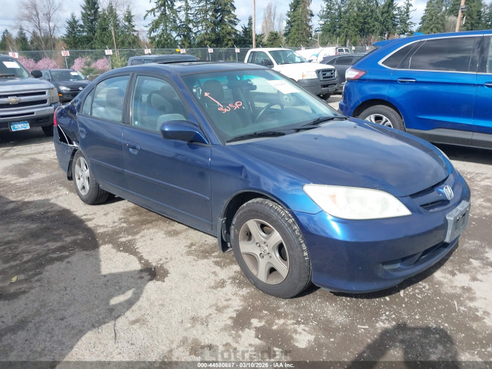 Honda Civic 2005 VIN 2HGES26725H514159